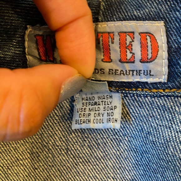Vintage Wanted Jean Jacket - Picture 10 of 11